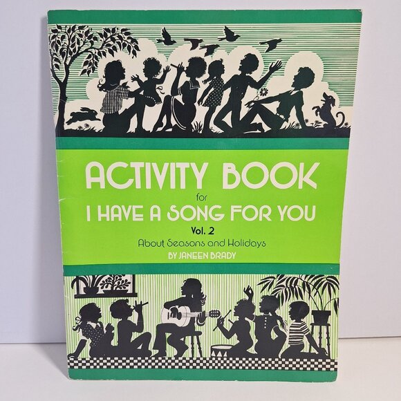 I Have A Song For You About Seasons Holidays Activity Book Janeen Brady Brite - Picture 1 of 8